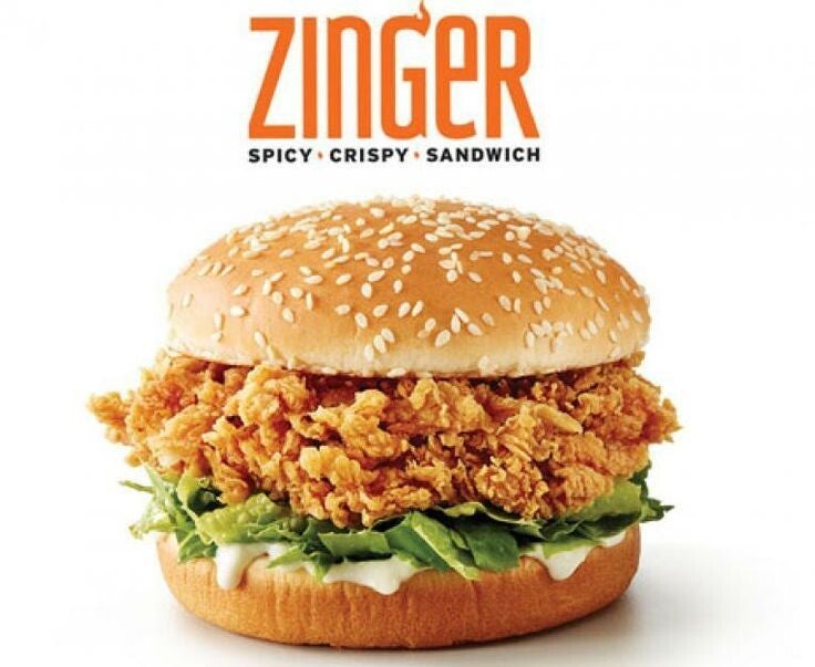 Spicy Zinger Kip Sandwich