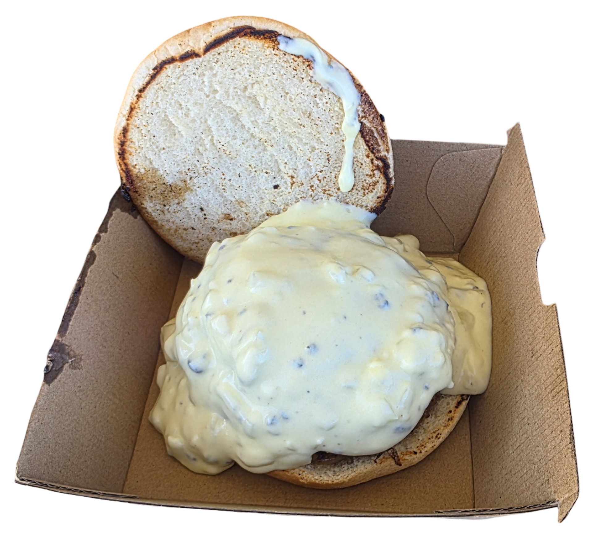 Smash buddy with Paua and Cream.