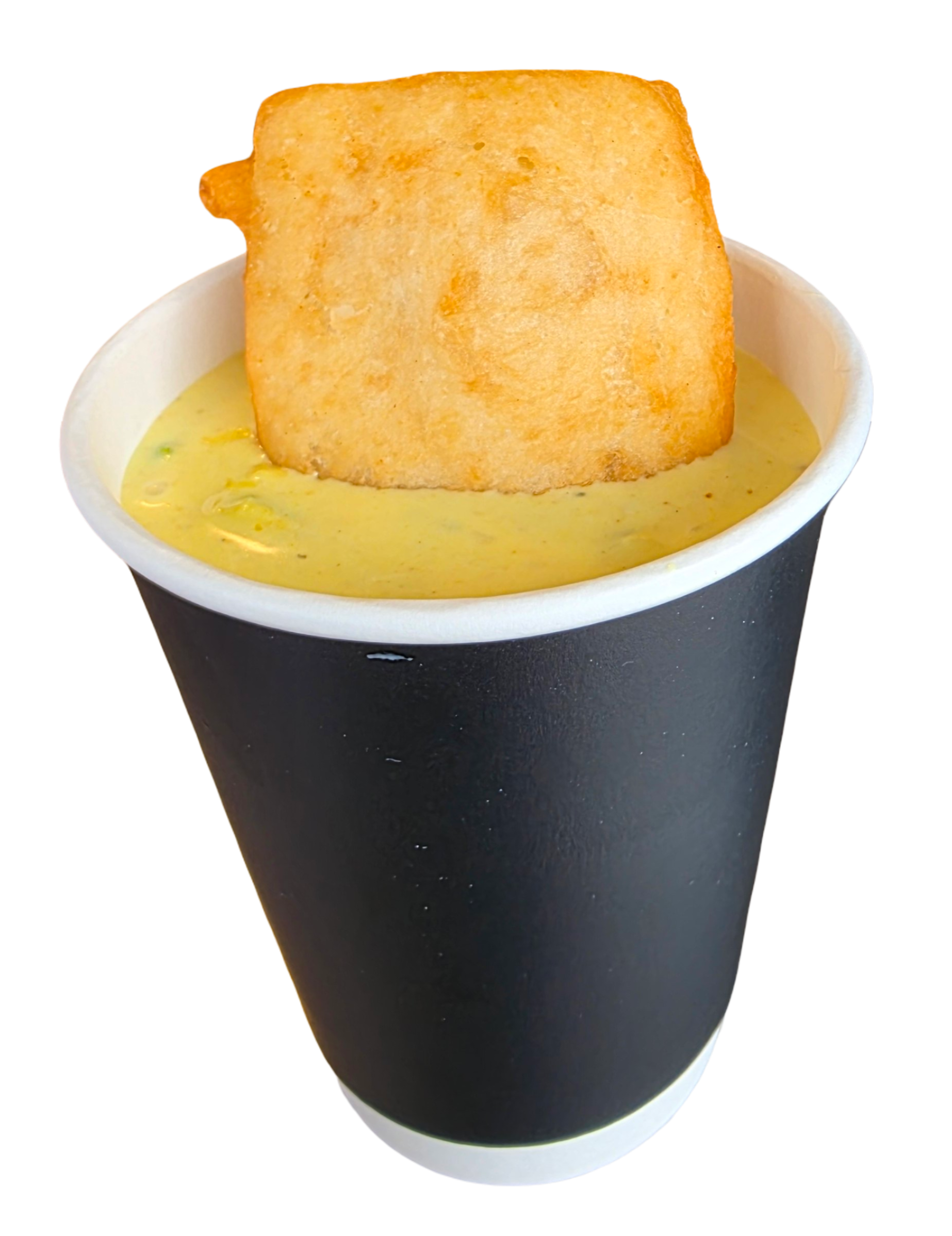Seafood Chowder with Fried Bread. (10oz Cup)