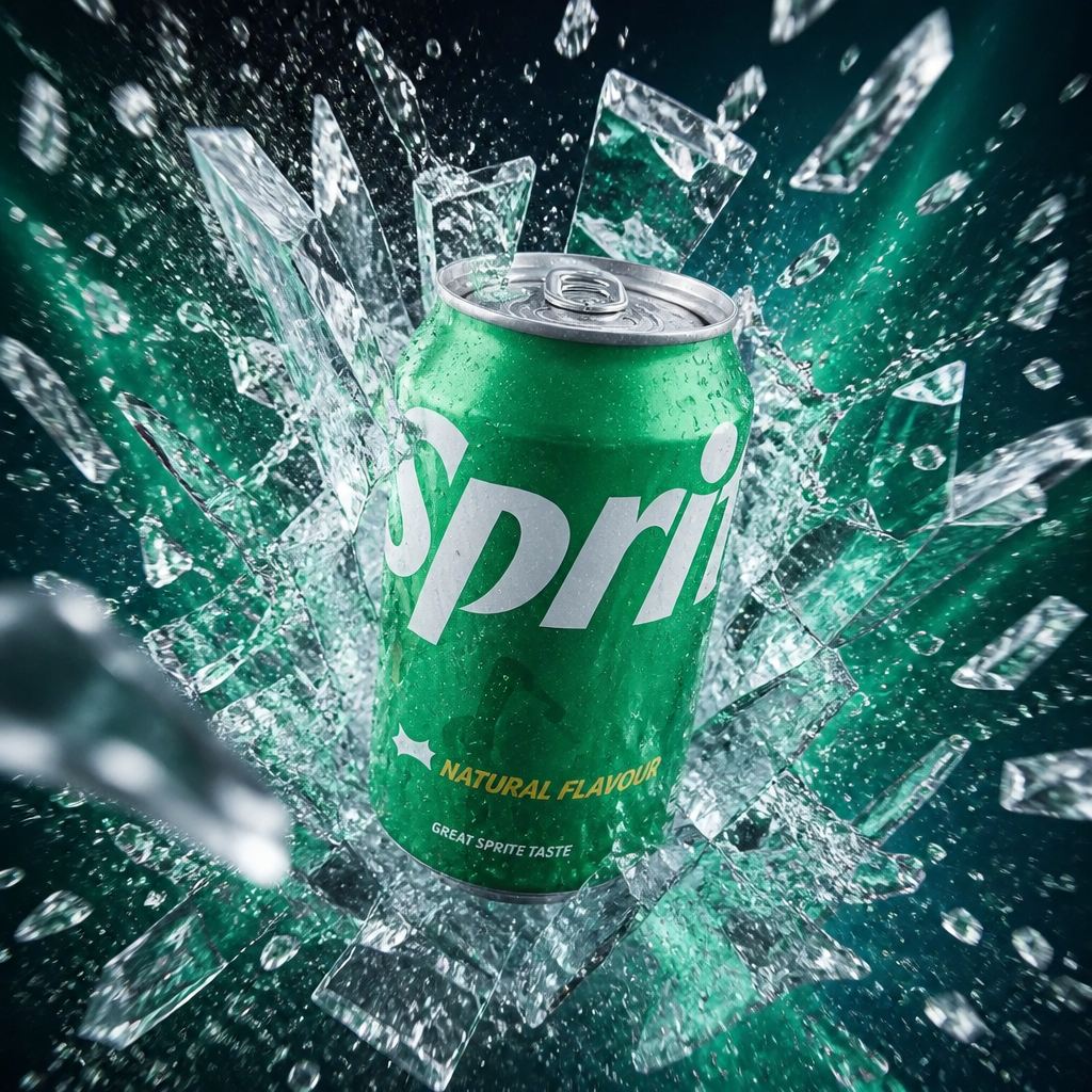 Soft Drink. (Sprite)