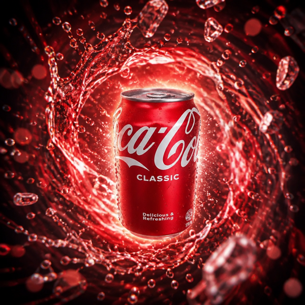 Soft Drink. (Coke)