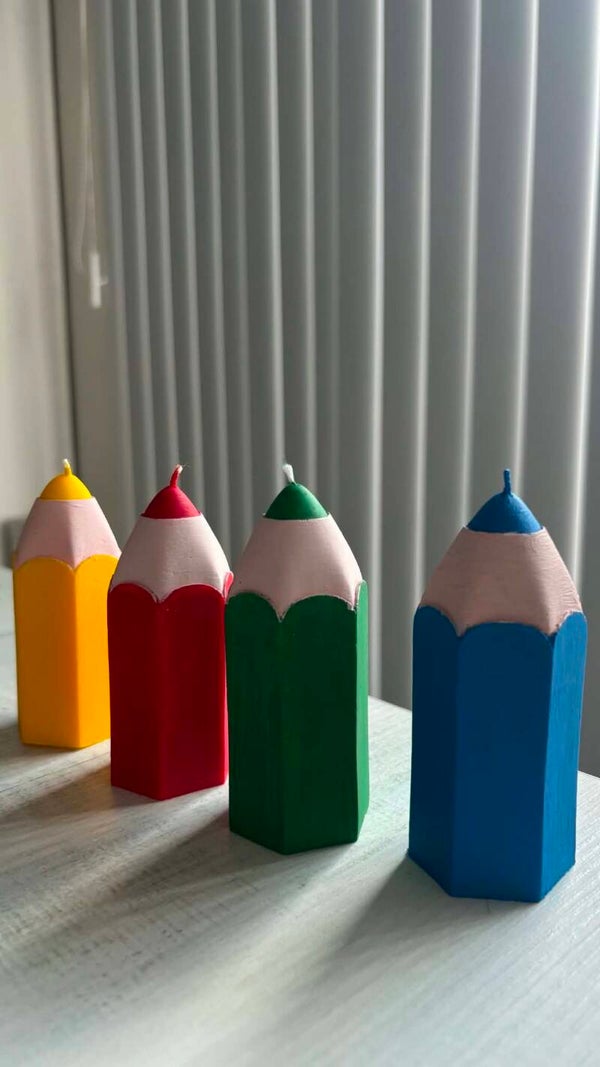 Potlood bedankjes (einde schooljaar)