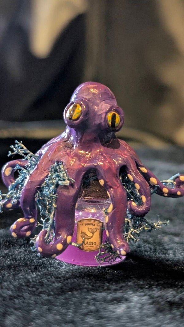 🐙 Oktupus mit magischer Flasche