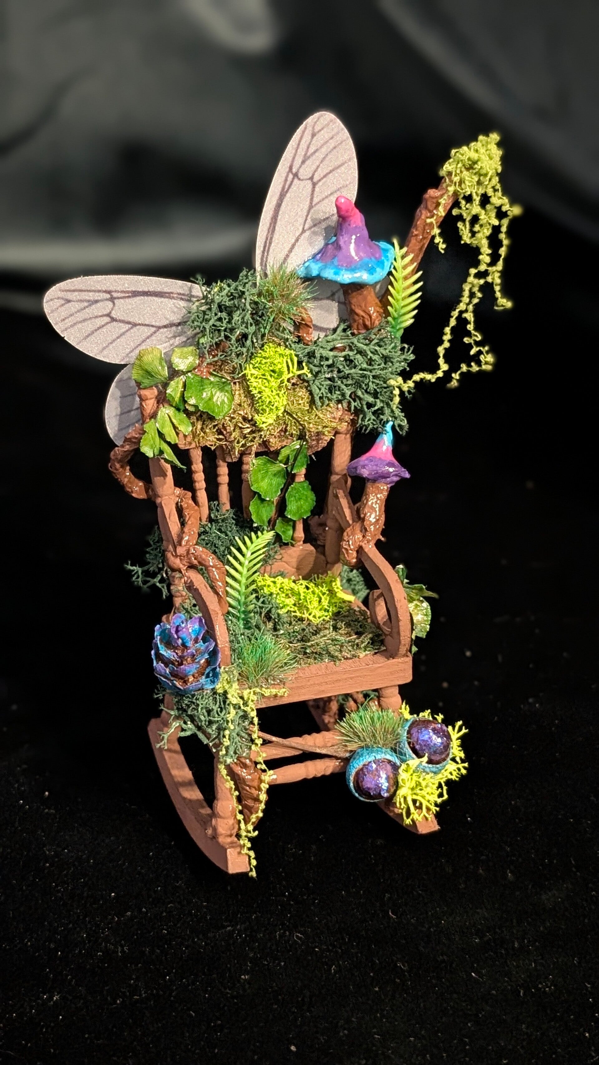 🧚🏻‍♀️ Geschenk Box mit Fee Schaukelstuhl