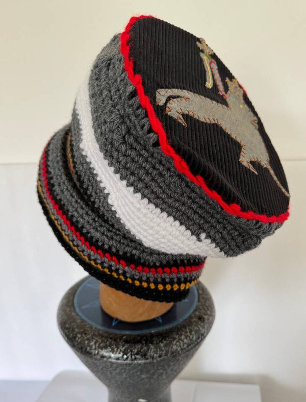 Bonnet Laine/Velours  -  Wool/Velvet hat