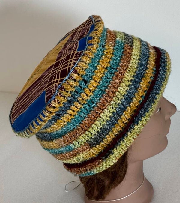 Bonnet fond style madras