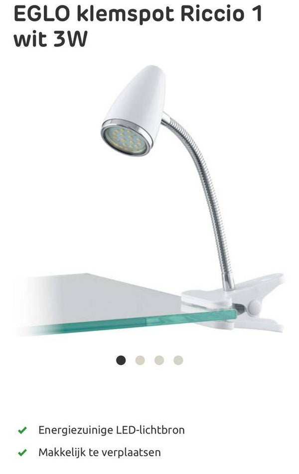 Donatie Klemspot Led 3W