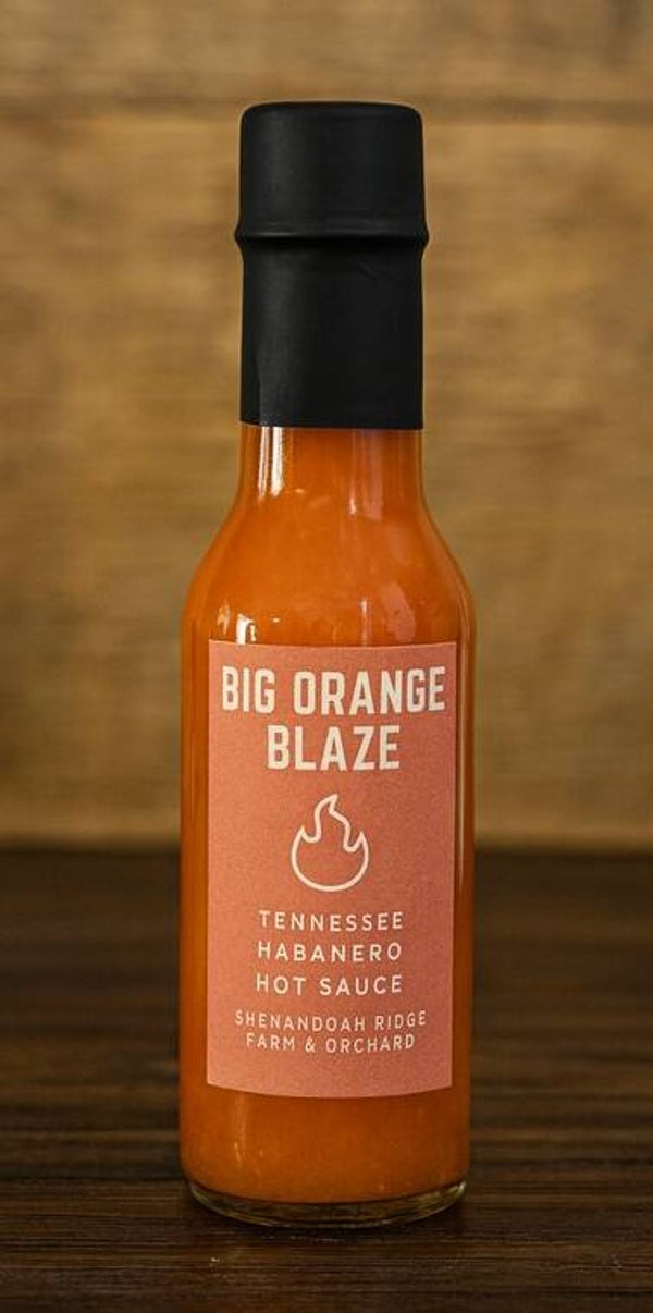 Big Orange Blaze – Tennessee Habanero Hot Sauce