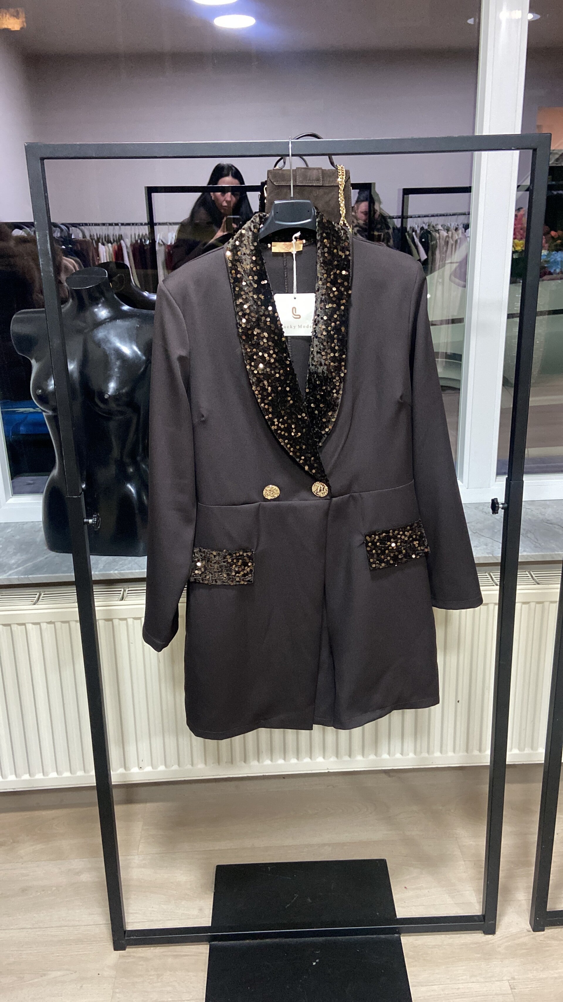 Bella jumpsuit brown