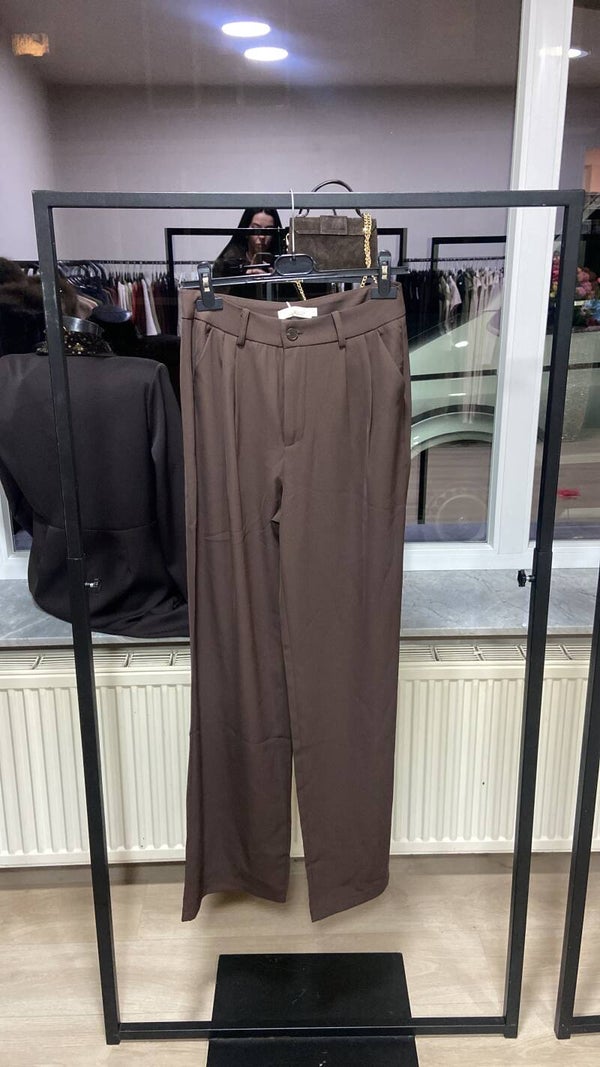 Romy pantalon choco