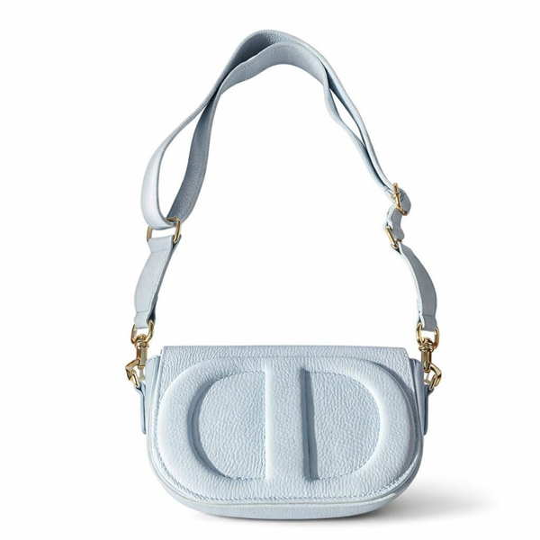 Christina leather bag lightblue