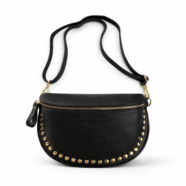 Melody leather bag black