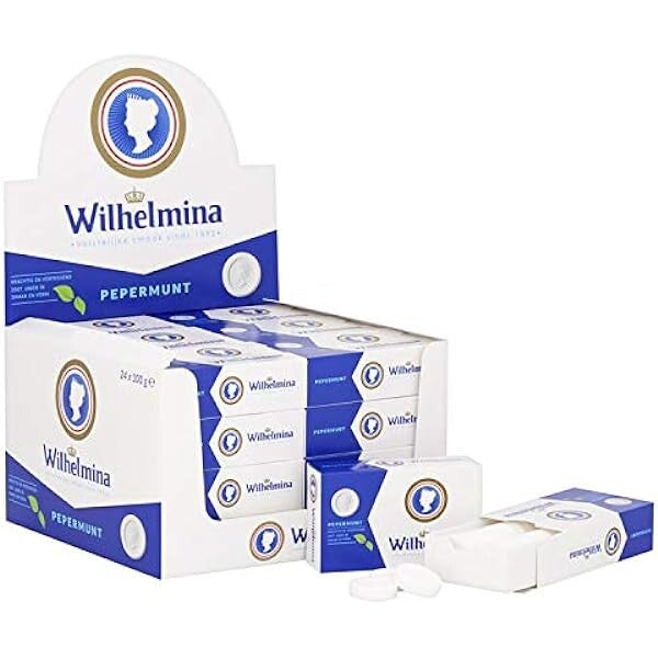 Wilhelmina Pepermunt 24 doosjes