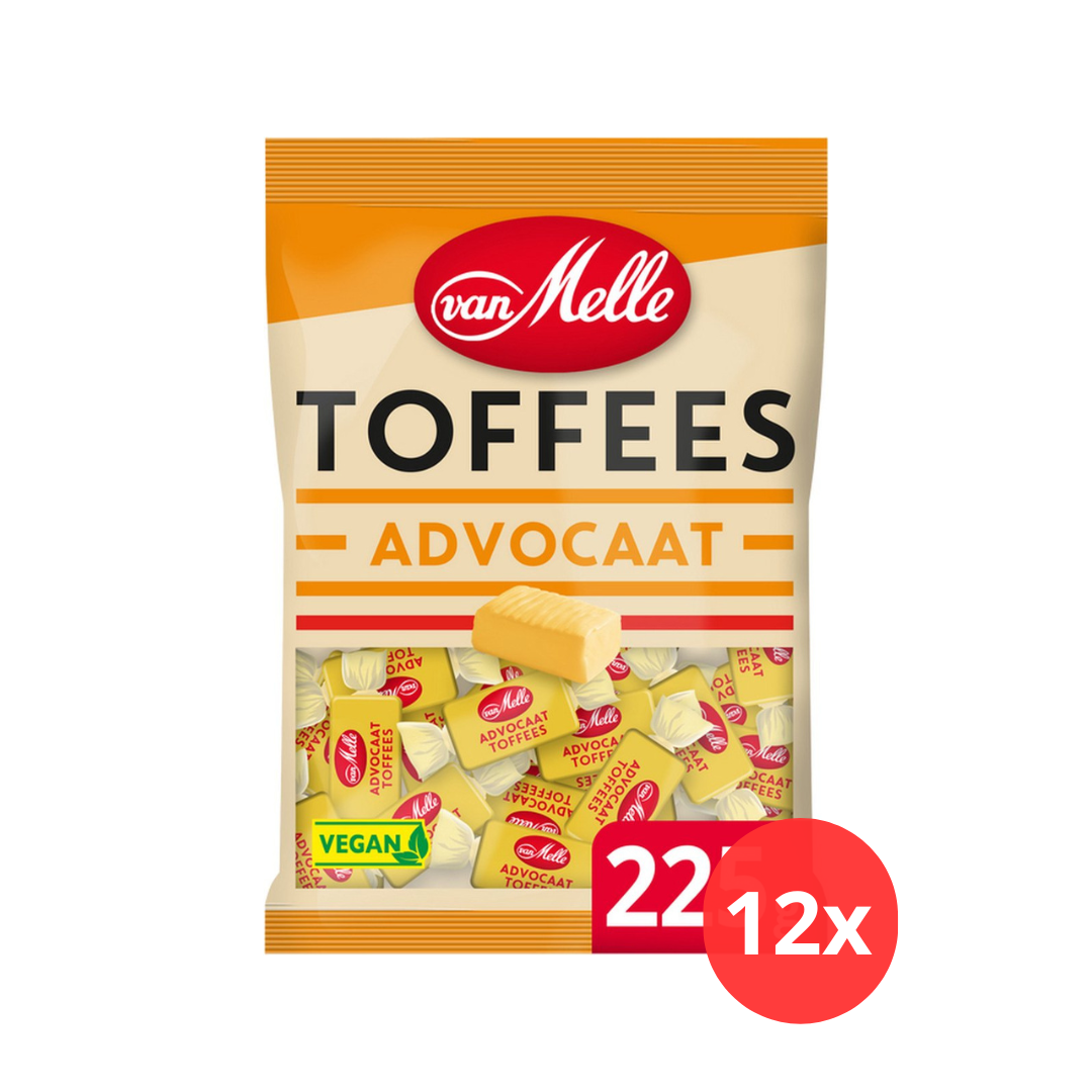 Van Melle Advocaat Toffees 12 x 225 gram