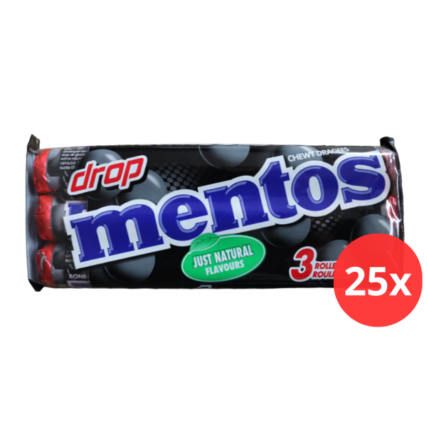 Mentos drop 25 x 3 pack