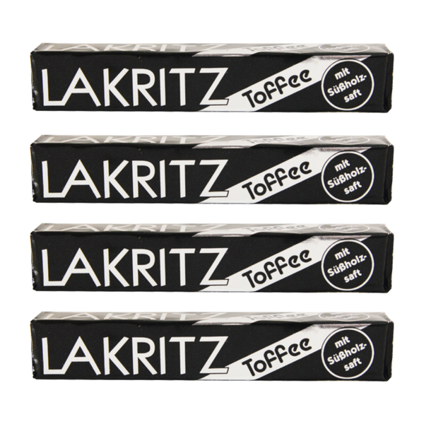 Lakritz Toffee 4 rollen