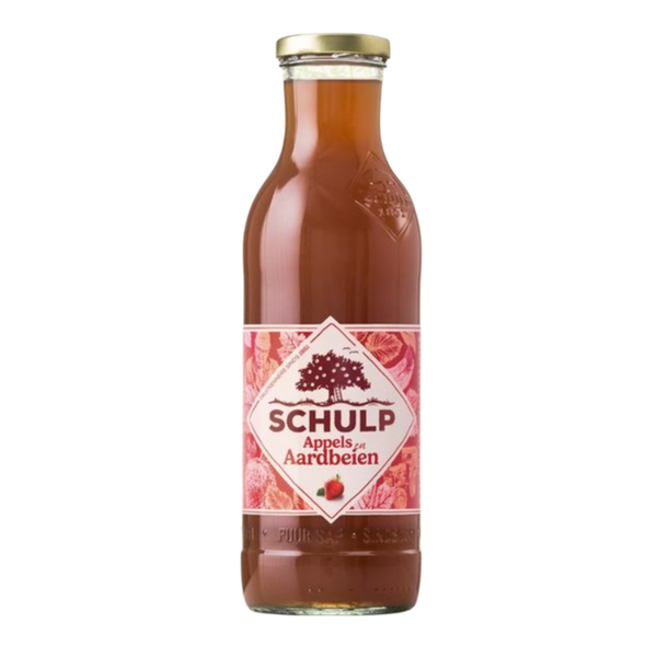 Schulp appel-aardbeiensap 750ml
