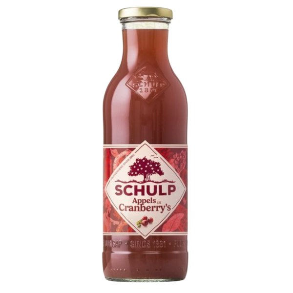 Schulp appel-cranberrysap 750ml