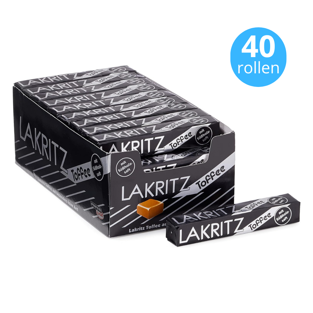 Lakritz Toffee 40 rollen