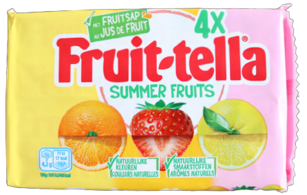 Fruittella Summer Fruits (pack 4 rollen)