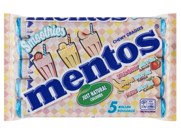 Mentos smoothies (pack 5 rollen)