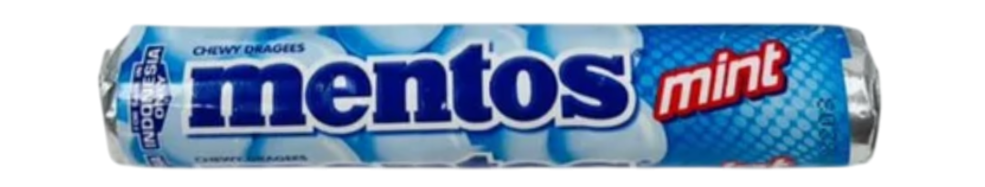 Mentos mint 29 gr doos 14 stuks