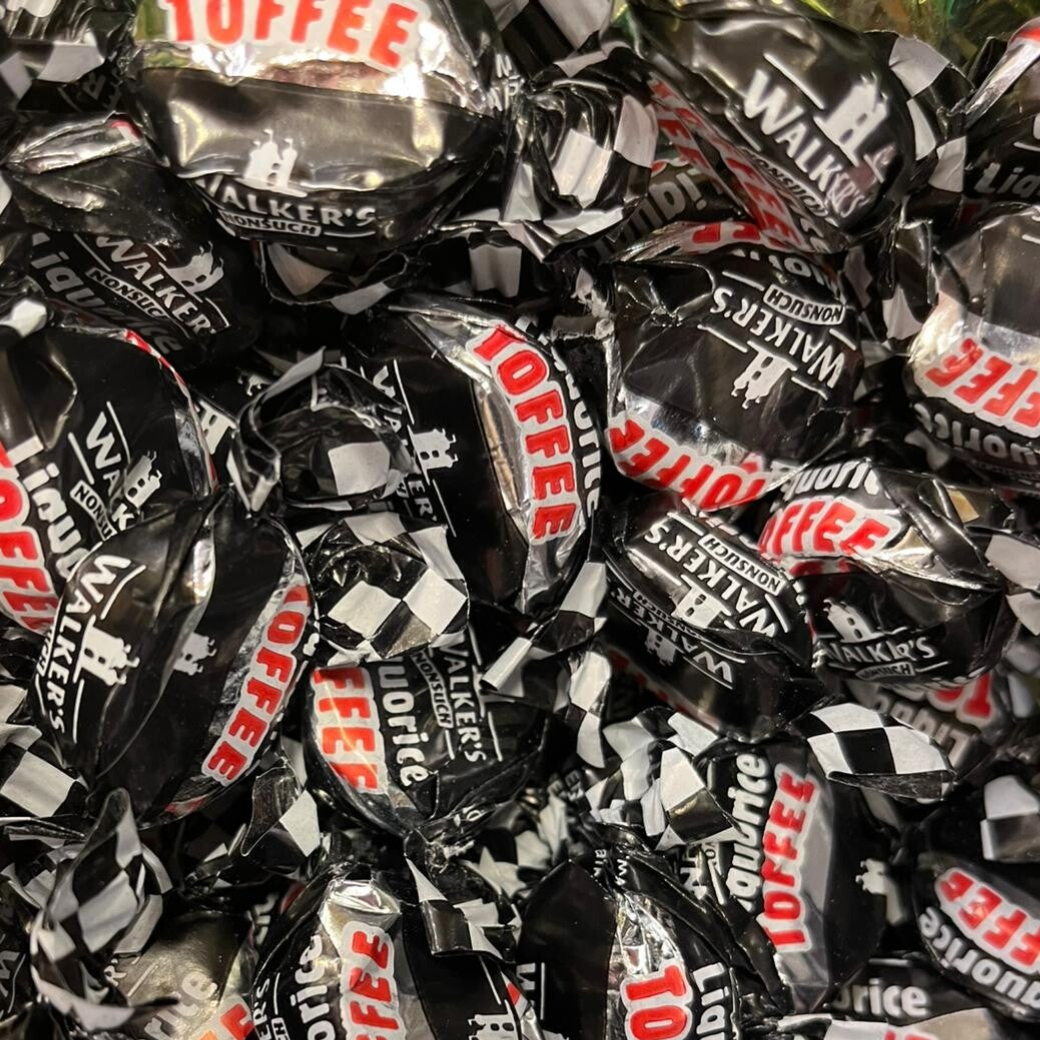 Walker eclairs drop toffee 200 gram