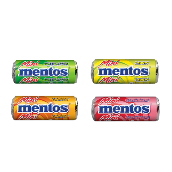 Mentos mini fruitmix rol