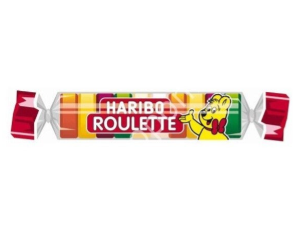 Haribo fruit roulette mini