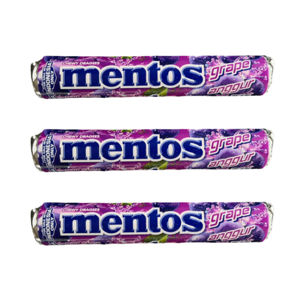 Mentos Grape 3 rollen