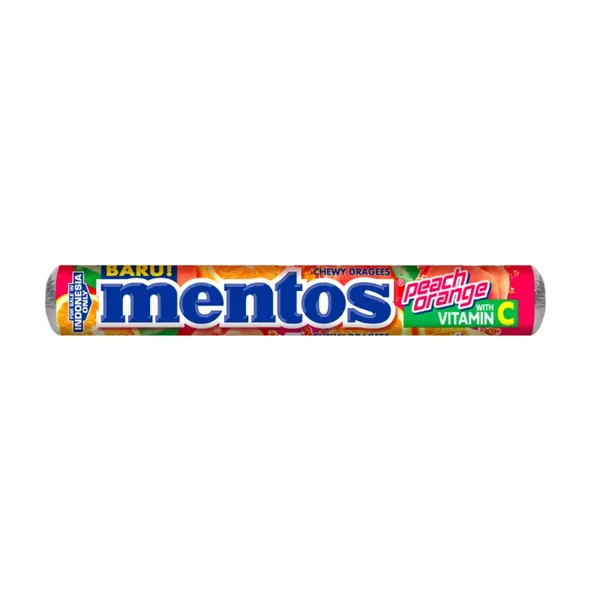 Mentos peach orange