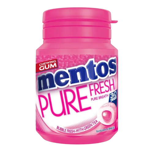 Mentos bottle pure fresh bubble