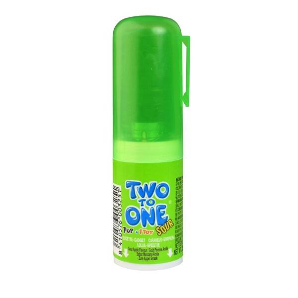 Two to one sour lolly