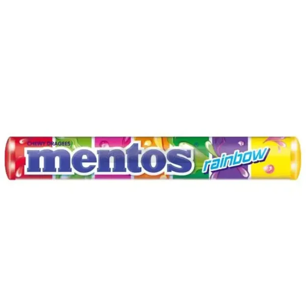 Mentos rainbow