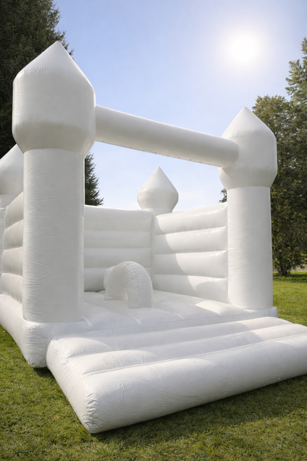 Château Gonflable blanc