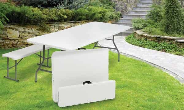 Table pliante PVC