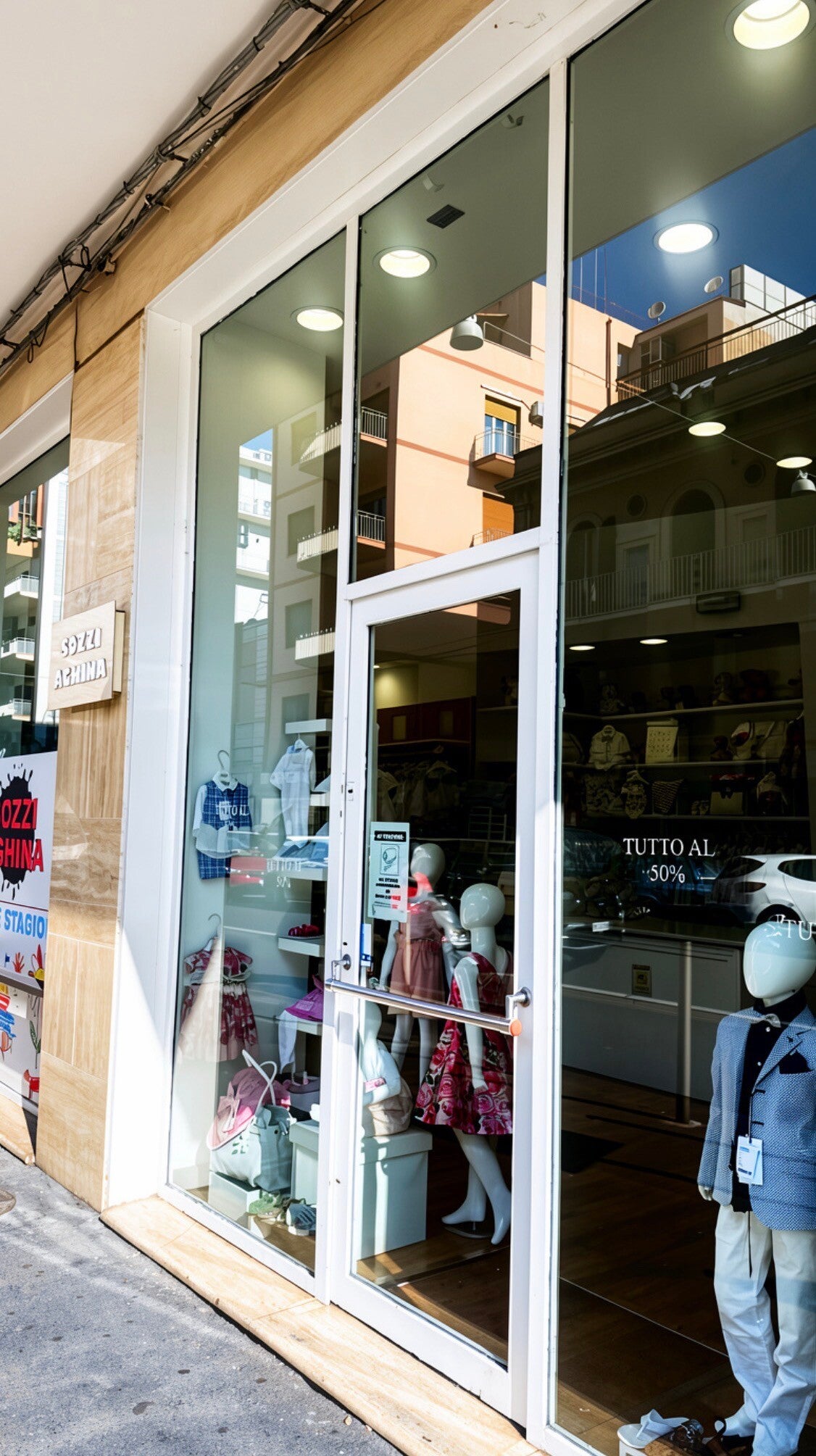 Ingresso outlet Sozzi Aghina