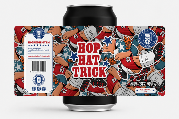 Hop Hattrick - West Coast Pale Ale 4.5%
