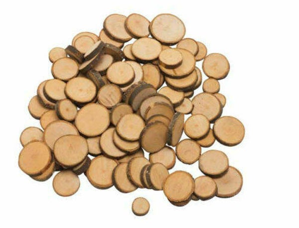 ca. 200 Astscheiben aus Holz von goki Basteln und Dekorieren Holzscheiben neu