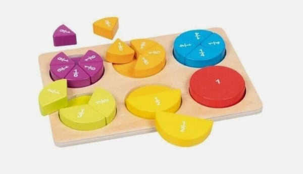 Lernspiel Bruchrechnen neu 30 x  21  x 2,5cm neu Mathe lernen ab 2 Jahren Bruch goki