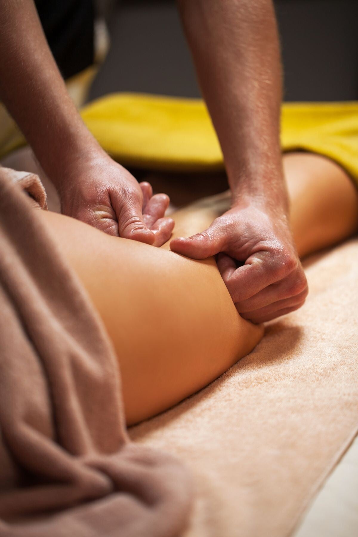 massage pression cuisse