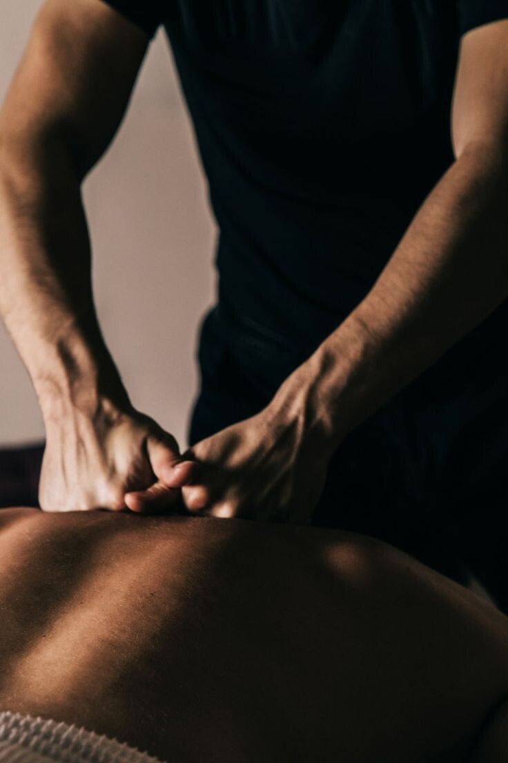 massage pression dos