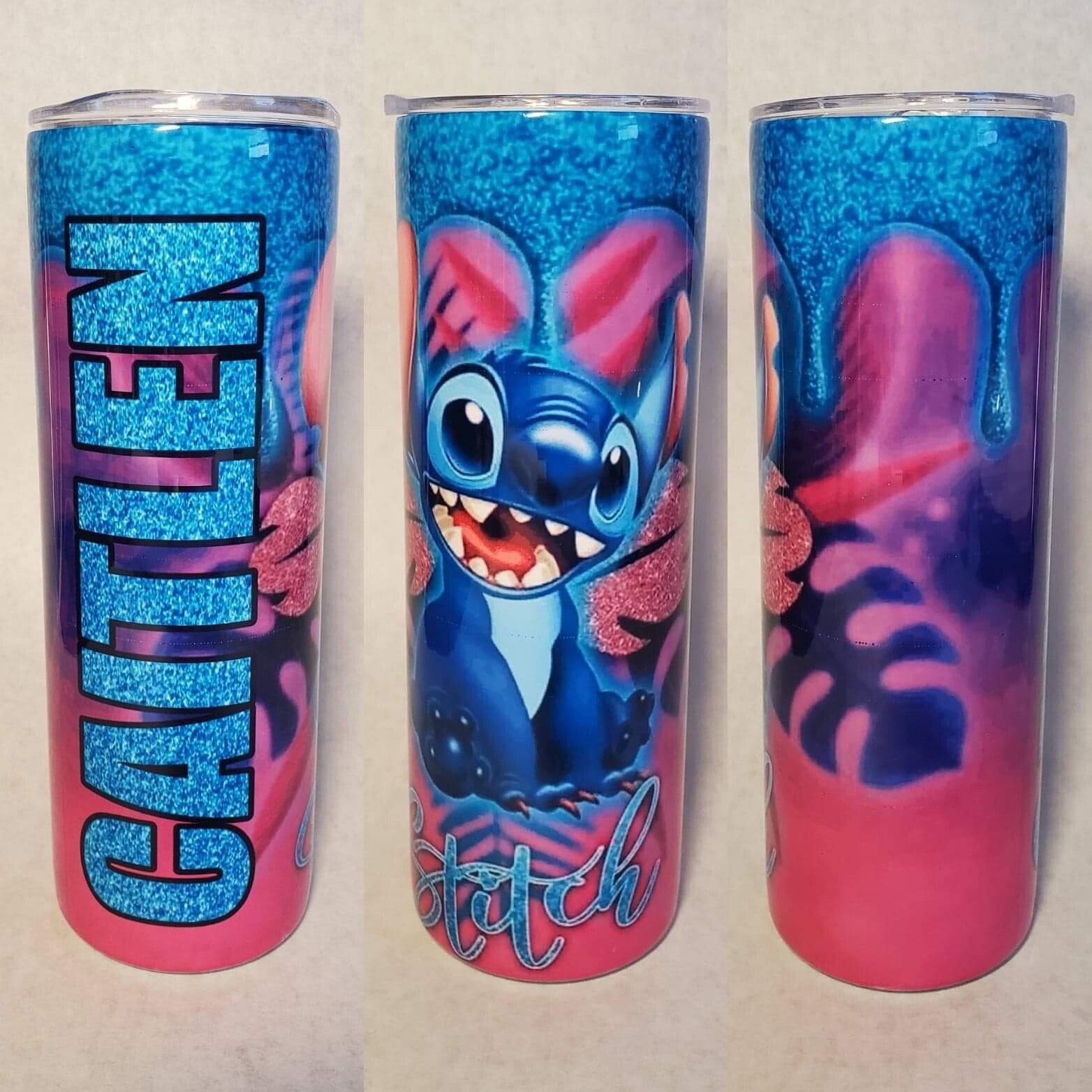 20oz customizable Stitch Tumbler