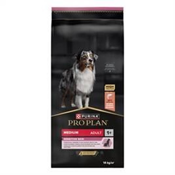Pro Plan Hund Erwachsene Mittel Empfindliche Haut 14 KG