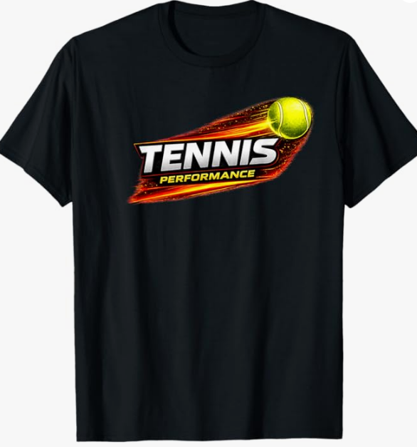 Tennis Player Lover Design for Training and Match Play T-Shirt