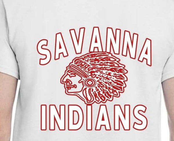 Indians T-shirt- white