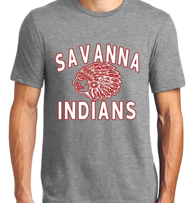 Indians T-shirt- gray