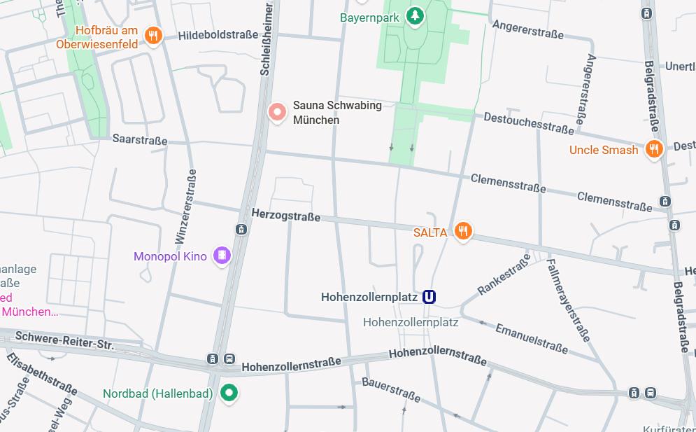 Herrensauna Schwabing