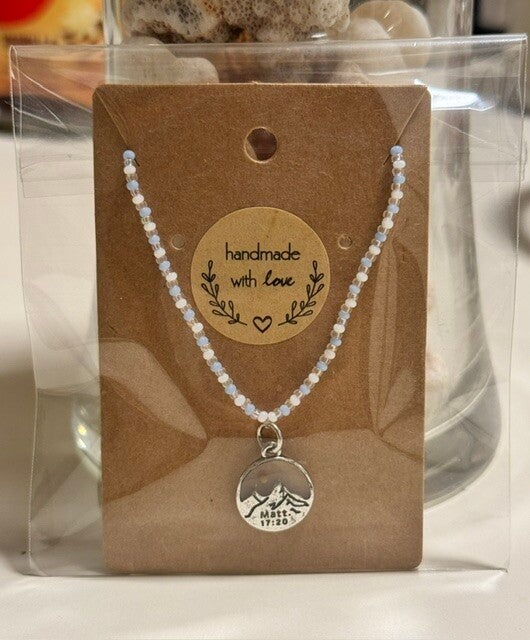 Matt 17:20 Beaded Necklace