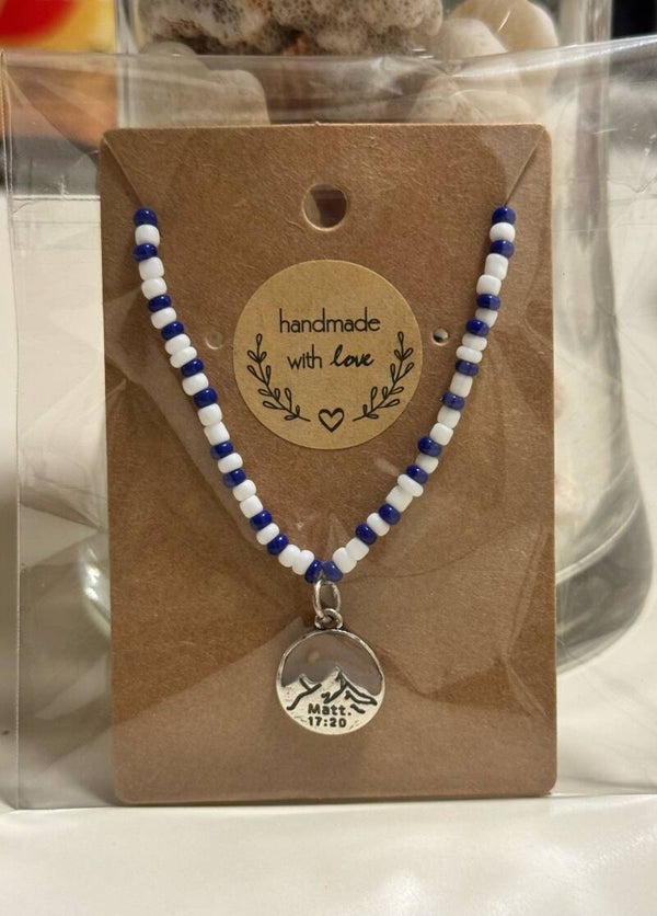 Matt 17:20 Beaded Necklace
